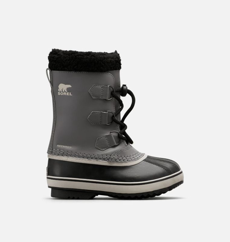 Botas Nieve Sorel Niños - Youth Yoot Pac™ Tp Gris/Negras - 81672-OXBW